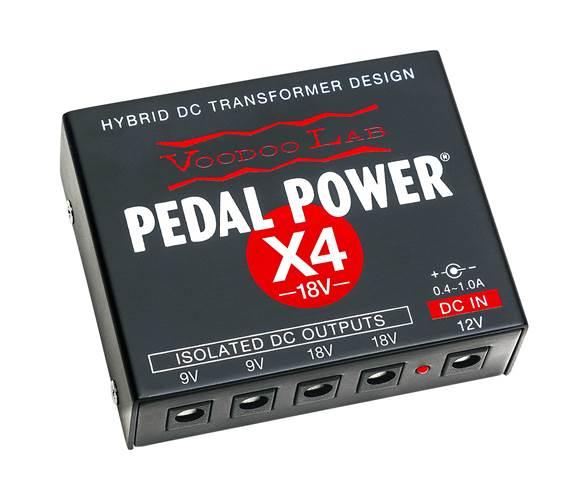 Voodoo Lab Pedal Power X4 18V  Voodoo Lab Pedal Power X4 18V