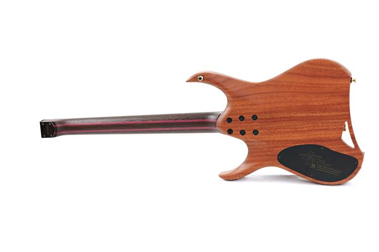 Mayones Hydra Elite 6 Eye Poplar/Mahogany Khaya Trans Black Satin Gold #HF2309658 Mayones Hydra Elite 6 Eye Poplar/Mahogany Khaya Trans Black Satin Gold #HF2309658
