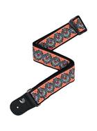 D'Addario Eco-Comfort Woven Guitar Strap Orange