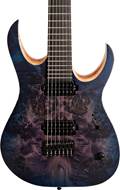 Mayones Duvell Elite 7 Trans Dirty Purple Blue Burst Satine #DF2201780