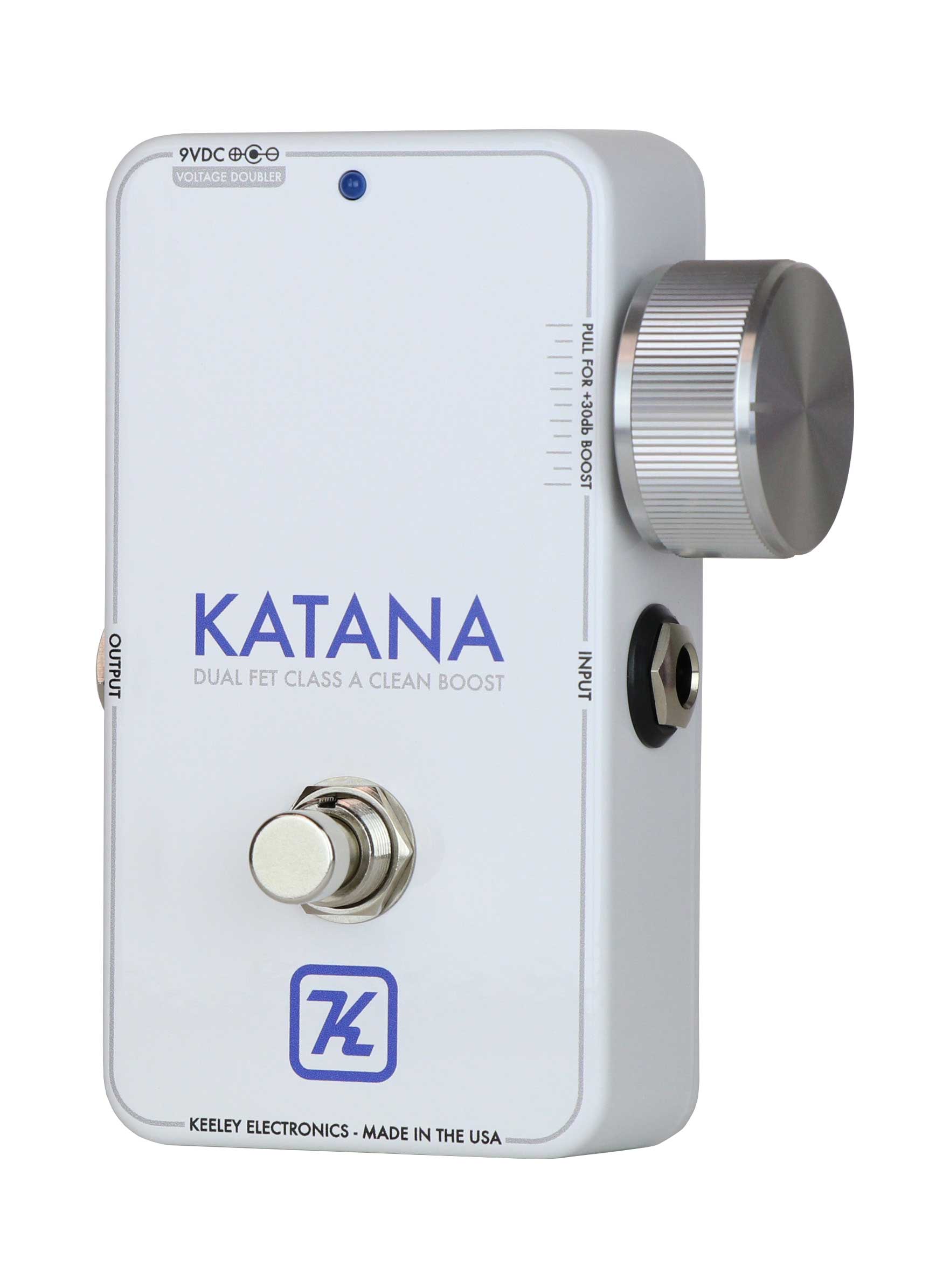 Keeley Katana Clean Boost Throwback White