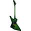 Schecter E-1 FR-S Special Edition Green Burst Back View