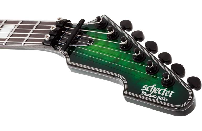 Schecter E-1 FR-S Special Edition Green Burst Schecter E-1 FR-S Special Edition Green Burst