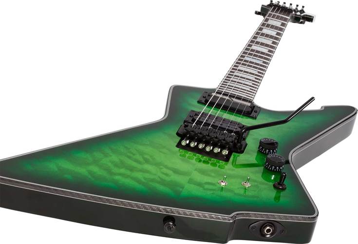 Schecter E-1 FR-S Special Edition Green Burst Schecter E-1 FR-S Special Edition Green Burst