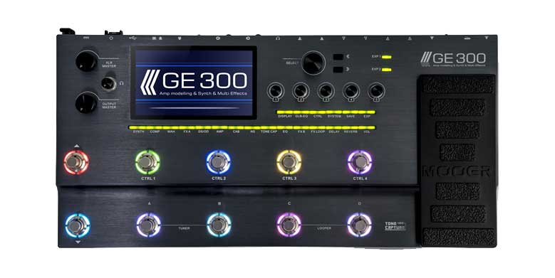 Mooer GE300 Amp Modelling & Multi Effects Processor