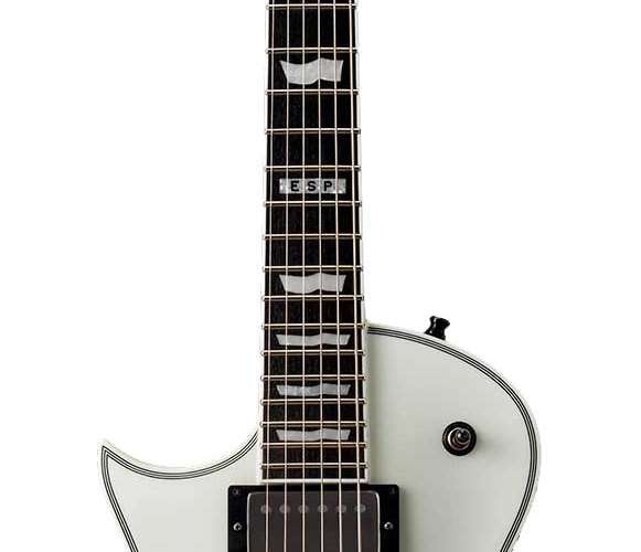 ESP E-II Eclipse Snow White Satin Left Handed ESP E-II Eclipse Snow White Satin Left Handed
