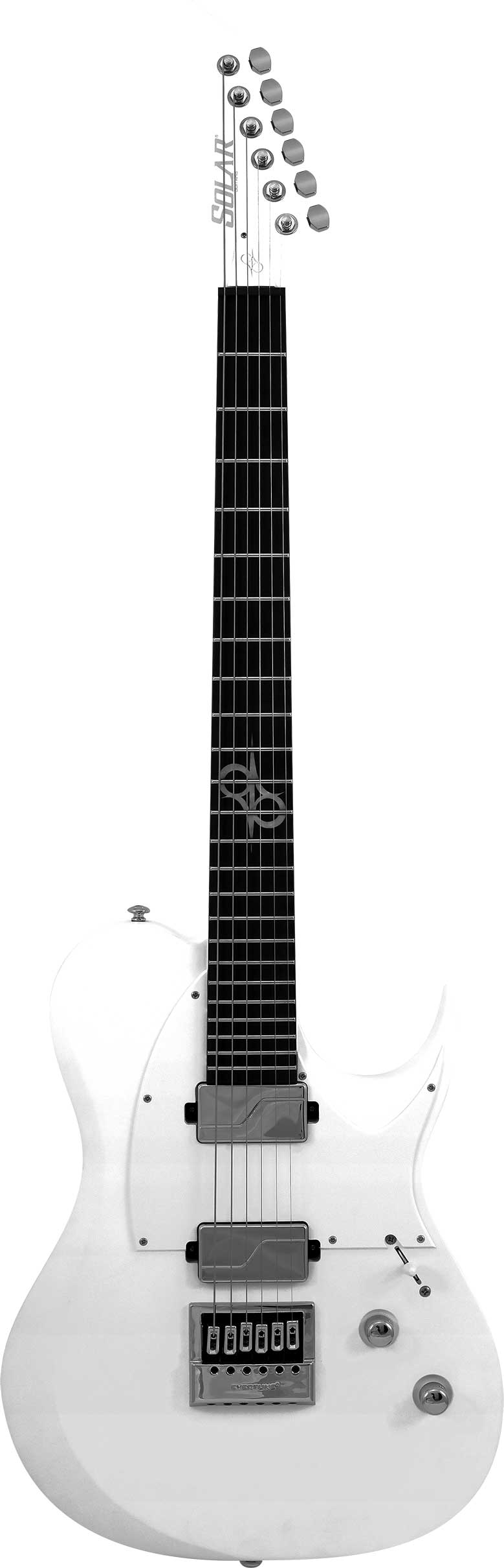 Solar Guitars T1.6Vinter Pearl White Matte | guitarguitar