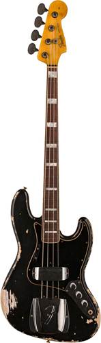 Fender Custom Shop Limited Edition Custom Jazz Bass Heavy Relic Aged Black