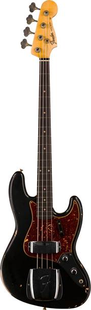 Fender Custom Shop 62 Jazz Bass Relic Aged Black