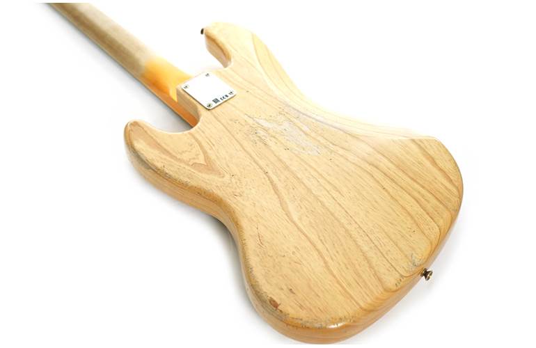 Fender Custom Shop Limited Edition Custom Jazz Bass Heavy Relic Aged Natural #CZ575982 Fender Custom Shop Limited Edition Custom Jazz Bass Heavy Relic Aged Natural #CZ575982