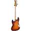 Fender Custom Shop Limited Edition Custom Jazz Bass Heavy Relic Faded Aged 3-Colour Sunburst #CZ576186 Back View