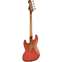 Fender Custom Shop Custom '62 Jazz Bass Heavy Relic Aged Fiesta Red Over 3-Colour Sunburst Masterbuilt By Vincent Van Trigt Back View