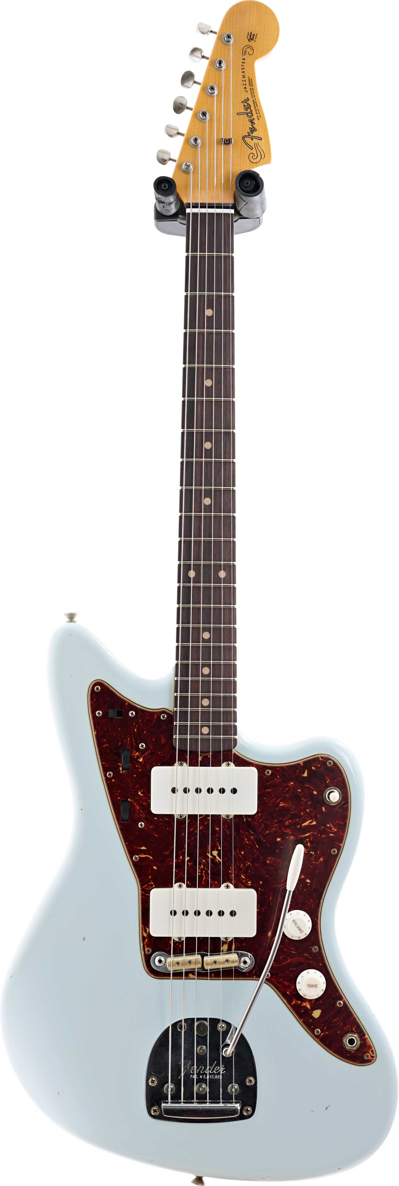 Fender Custom Shop 62 Jazzmaster Journeyman Relic Faded Aged Sonic Blue #CZ565750