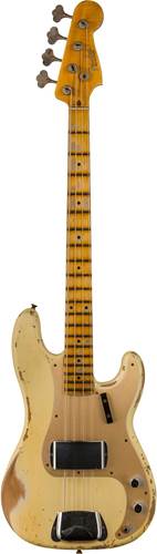 Fender Custom Shop 58 Precision Bass Heavy Relic Vintage White