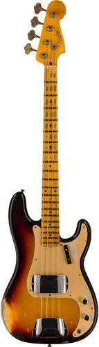 Fender Custom Shop 58 Precision Bass Heavy Relic 3-Colour Sunburst