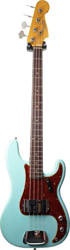 Fender Custom Shop 63 Precision Bass Journeyman Relic Aged Daphne Blue #CZ562672