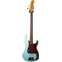Fender Custom Shop 63 Precision Bass Journeyman Relic Aged Daphne Blue #CZ562672 Front View