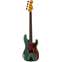 Fender Custom Shop 61 Precision Bass Relic Aged Sherwood Green Metallic Front View