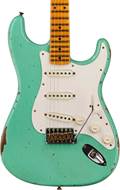 Fender Custom Shop Limited Edition Fat '50s Stratocaster Relic Super Faded Aged Seafoam Green