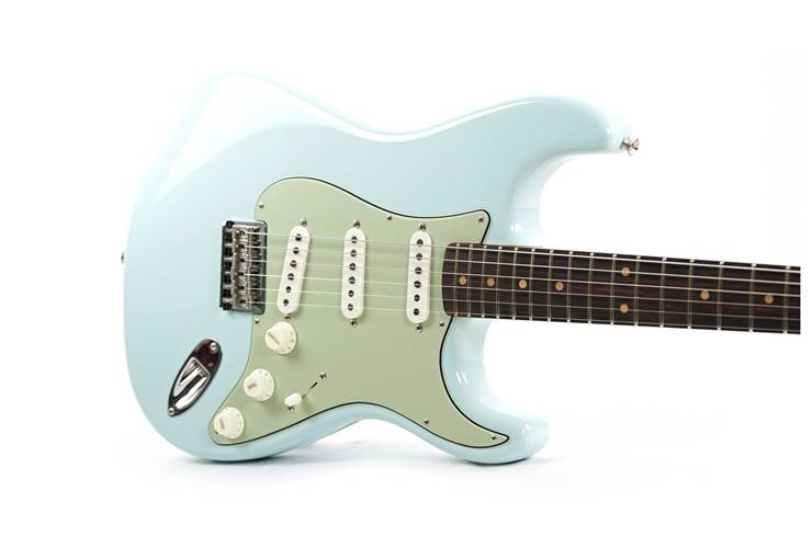 Fender Custom Shop Vintage Custom '59 Hardtail Stratocaster Time Capsule Faded Aged Sonic Blue #R137933 Fender Custom Shop Vintage Custom '59 Hardtail Stratocaster Time Capsule Faded Aged Sonic Blue #R137933