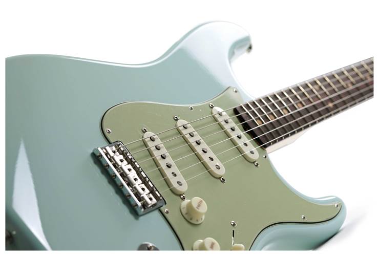 Fender Custom Shop Vintage Custom '59 Hardtail Stratocaster Time Capsule Faded Aged Sonic Blue #R137933 Fender Custom Shop Vintage Custom '59 Hardtail Stratocaster Time Capsule Faded Aged Sonic Blue #R137933