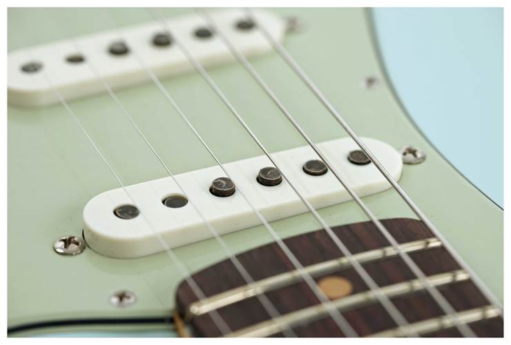 Fender Custom Shop Vintage Custom '59 Hardtail Stratocaster Time Capsule Faded Aged Sonic Blue #R137933 Fender Custom Shop Vintage Custom '59 Hardtail Stratocaster Time Capsule Faded Aged Sonic Blue #R137933