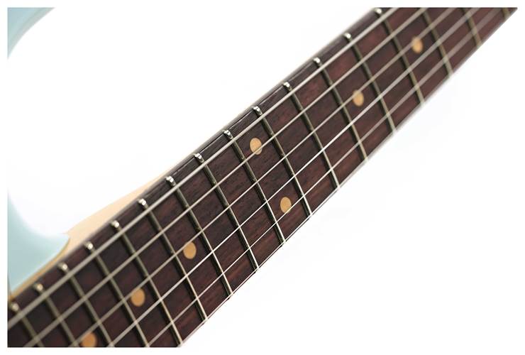 Fender Custom Shop Vintage Custom '59 Hardtail Stratocaster Time Capsule Faded Aged Sonic Blue #R135738 Fender Custom Shop Vintage Custom '59 Hardtail Stratocaster Time Capsule Faded Aged Sonic Blue #R135738