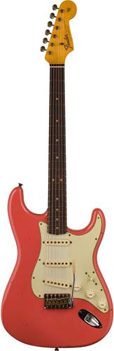 Fender Custom Shop 64 Stratocaster Journeyman Relic Faded Aged Fiesta Red