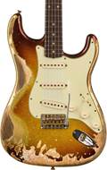 Fender Custom Shop Limited Edition '60/'63 Stratocaster Super Heavy Relic Super Faded Aged 3-Colour Sunburst Sparkle