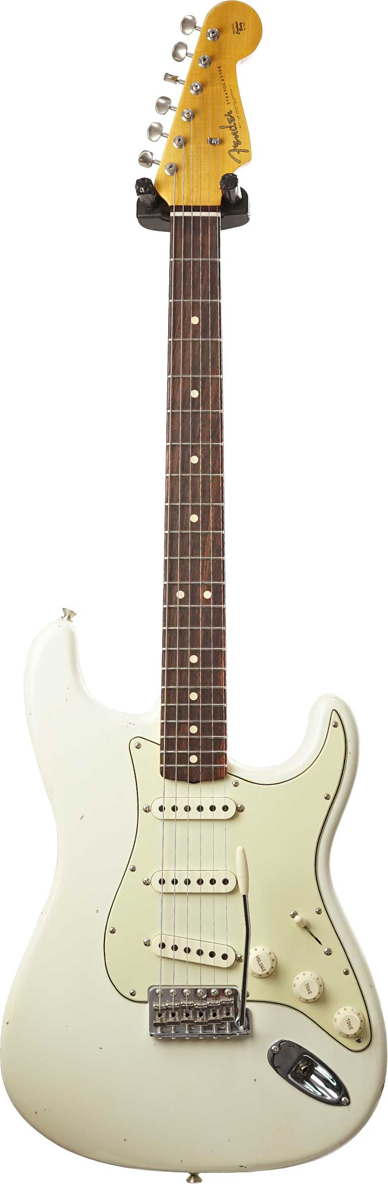 Fender Custom Shop 1963 Stratocaster Journeyman Relic With Closet Classic Hardware Aged Olympic White #CZ564338