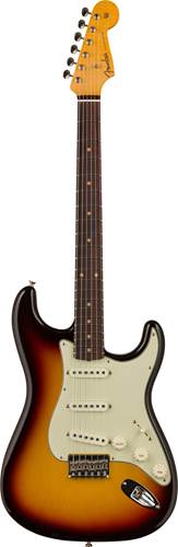 Fender Custom Shop Vintage Custom '59 Hardtail Stratocaster Time Capsule Chocolate 3-Colour Sunburst