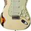 Fender Custom Shop 61 Stratocaster Heavy Relic Aged Vintage White Over 3 Colour Sunburst #CZ569735 