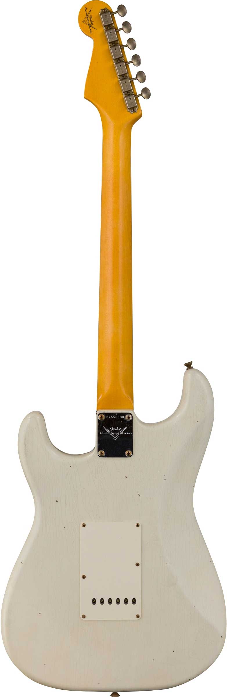 Fender Custom Shop 64 Stratocaster Journeyman Relic Aged Olympic White