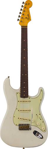 Fender Custom Shop 64 Stratocaster Journeyman Relic Aged Olympic White