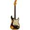 Fender Custom Shop Limited Edition '59 Stratocaster Super Heavy Relic Aged Black Over Chocolate 3-Colour Sunburst Front View