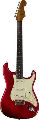 Fender Custom Shop Limited Edition '63 Stratocaster Relic Aged Candy Apple Red