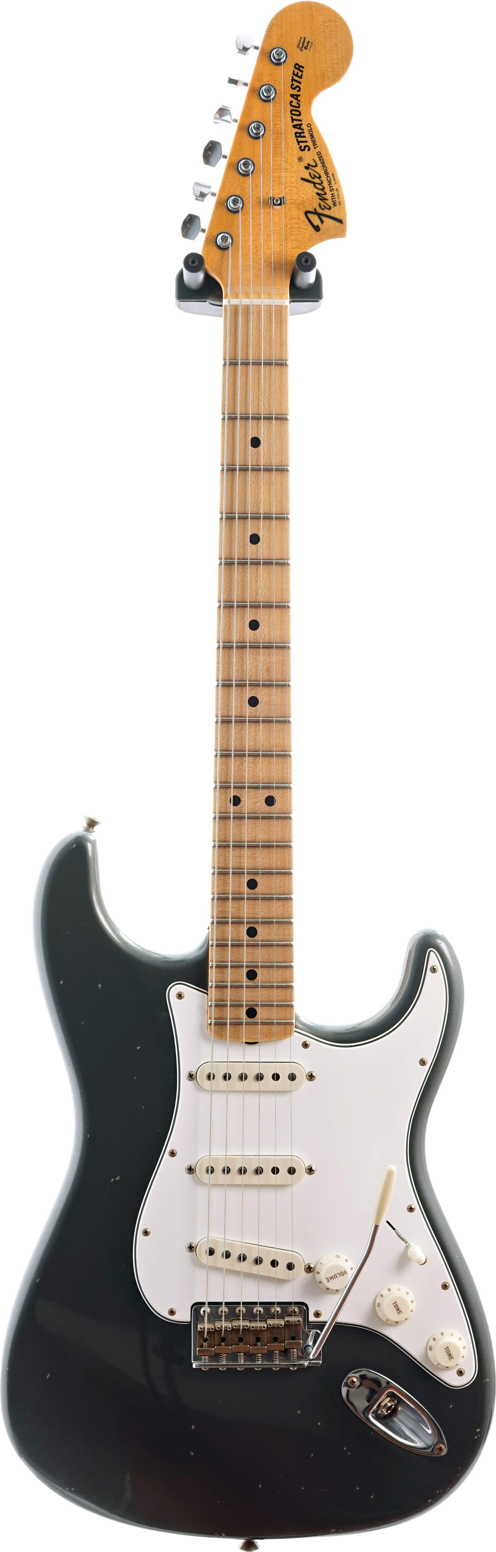 Fender Custom Shop Limited Edition '68 Stratocaster Journeyman Relic Aged Charcoal Frost Metallic #CZ566887