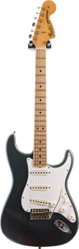 Fender Custom Shop Limited Edition '68 Stratocaster Journeyman Relic Aged Charcoal Frost Metallic #CZ566887