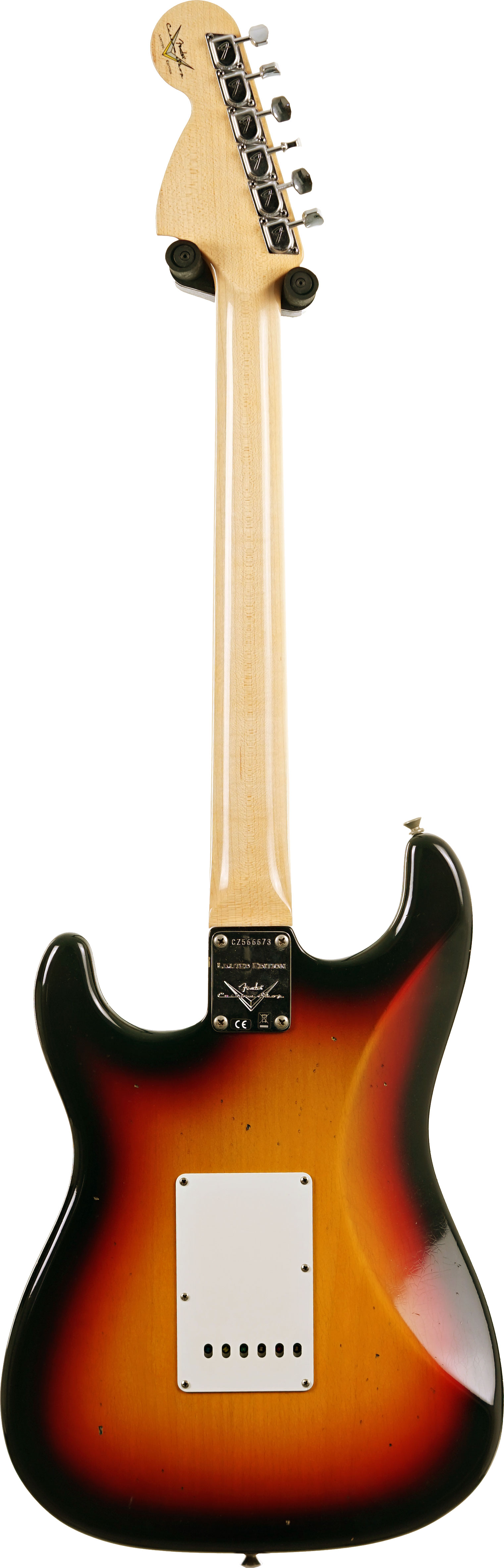 Fender Custom Shop Limited Edition '68 Stratocaster Journeyman Relic Target 3-Colour Sunburst #CZ566673
