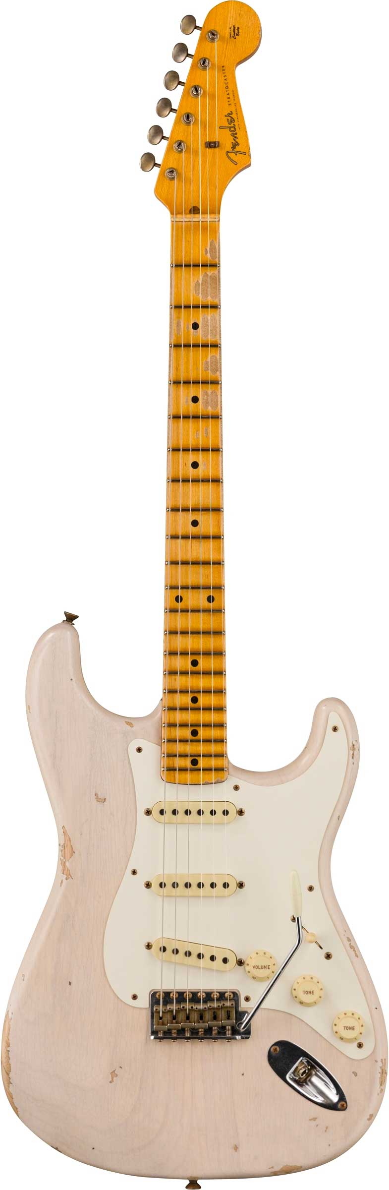 Fender Custom Shop 57 Stratocaster Relic Aged White Blonde