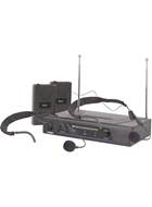 QTX Dual Neckband Microphone VHF Wireless System