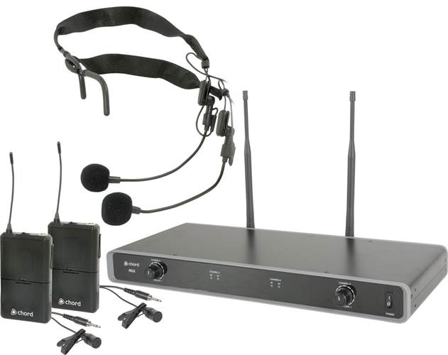 Chord Dual UHF Wireless Beltpack System