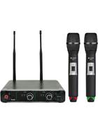 Chord SU20 Dual UHF Handheld Microphone Set Red and Green