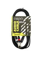 Ordo 10ft/3m Y Cable Stereo Mini Jack to 2 Jack