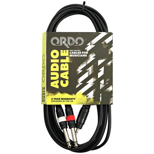 Ordo 10ft/3m Y Cable Stereo Mini Jack to 2 Jack Ordo 10ft/3m Y Cable Stereo Mini Jack to 2 Jack