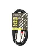 Ordo 10ft/3m Y Cable Stereo Jack to 2 Jack