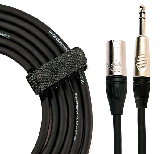 Ordo 3ft/1m Stereo Jack - Male XLR Cable