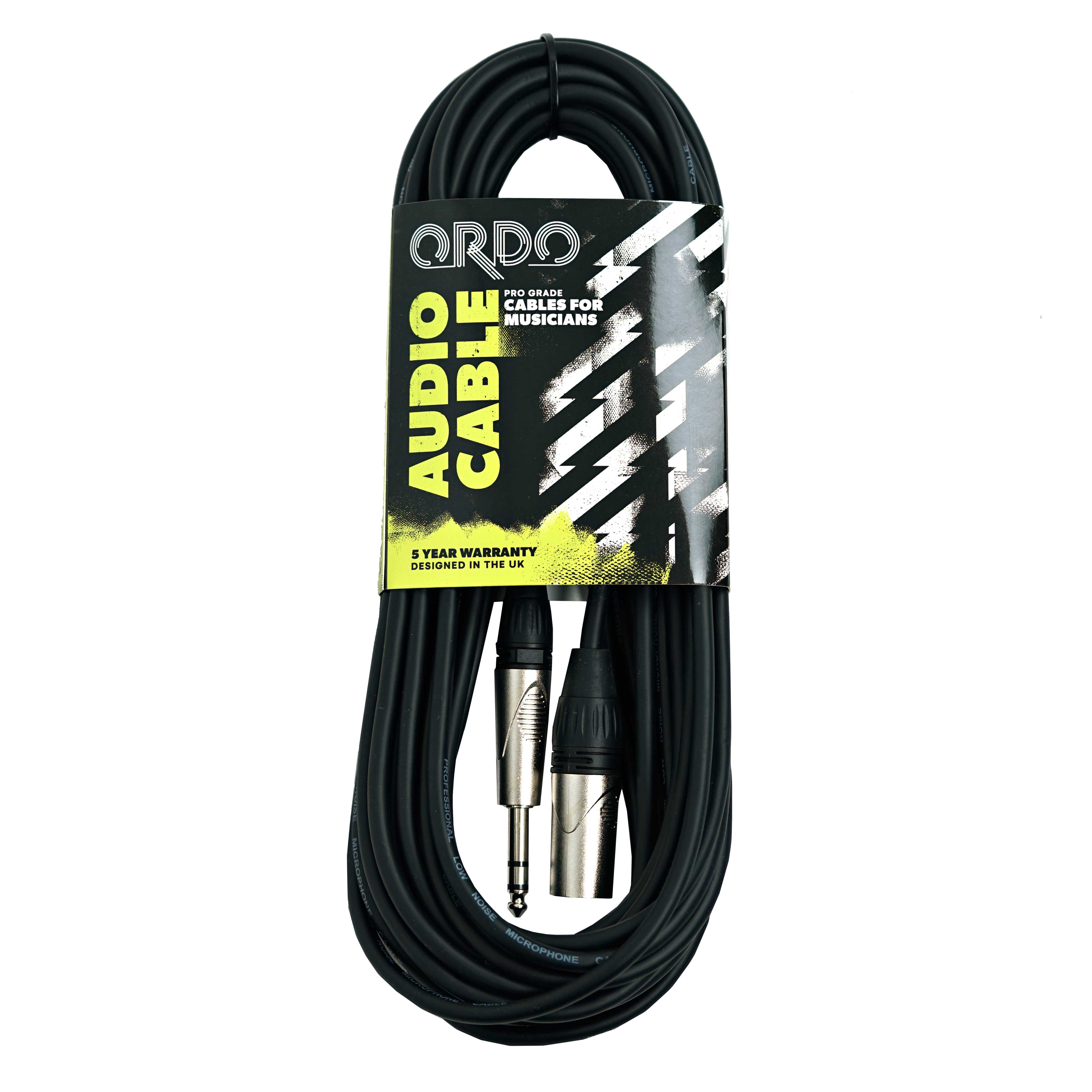 Ordo 33ft/10m Stereo Jack - Male XLR Cable