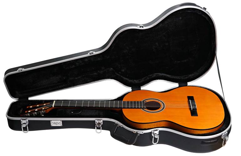 Ordo GC-2GCP Deluxe Classical Guitar ABS Hard Case Ordo GC-2GCP Deluxe Classical Guitar ABS Hard Case
