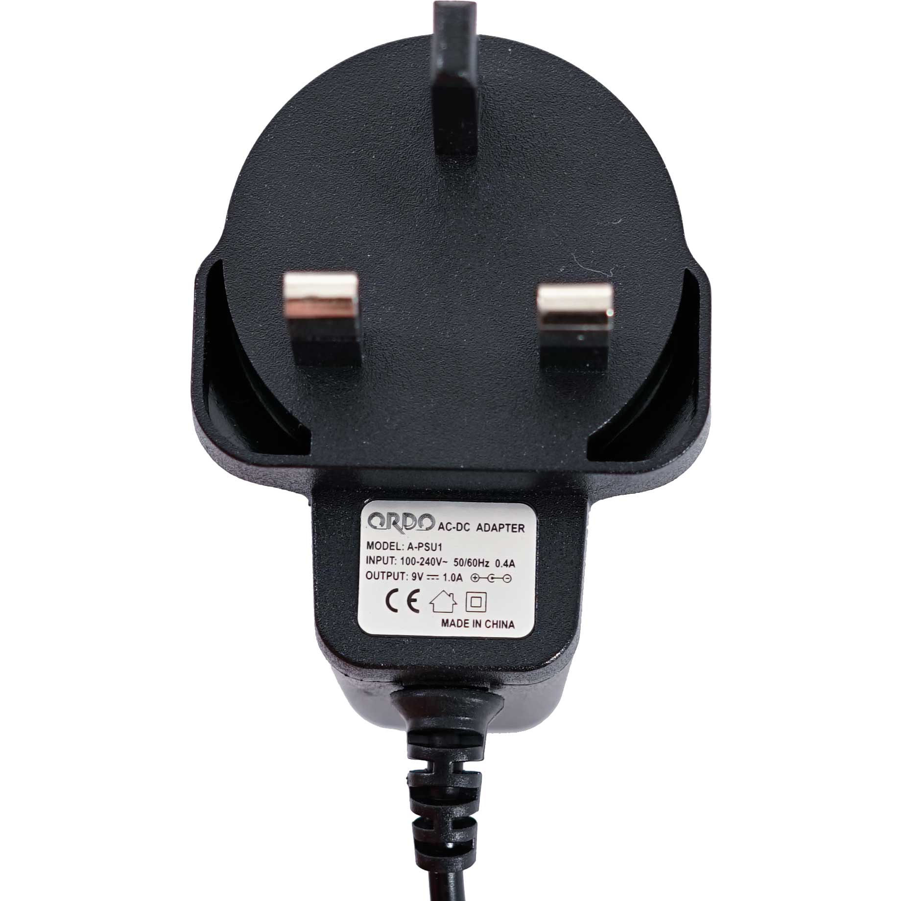 Ordo A-PSU1 9V DC 1000mA Centre Negative Power Supply